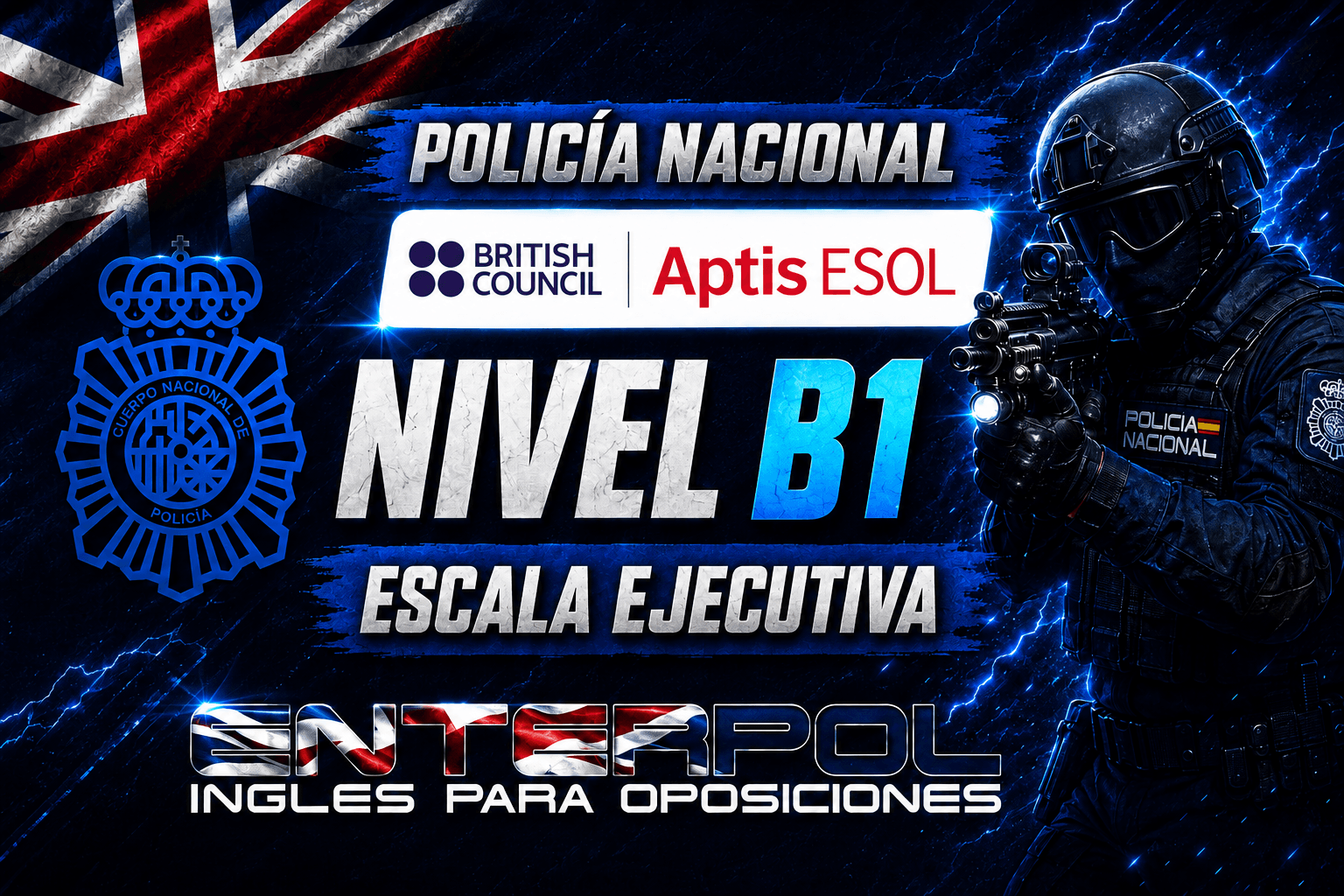 Curso APTIS ESOL B1 - Policía Nacional - Escala Ejecutiva