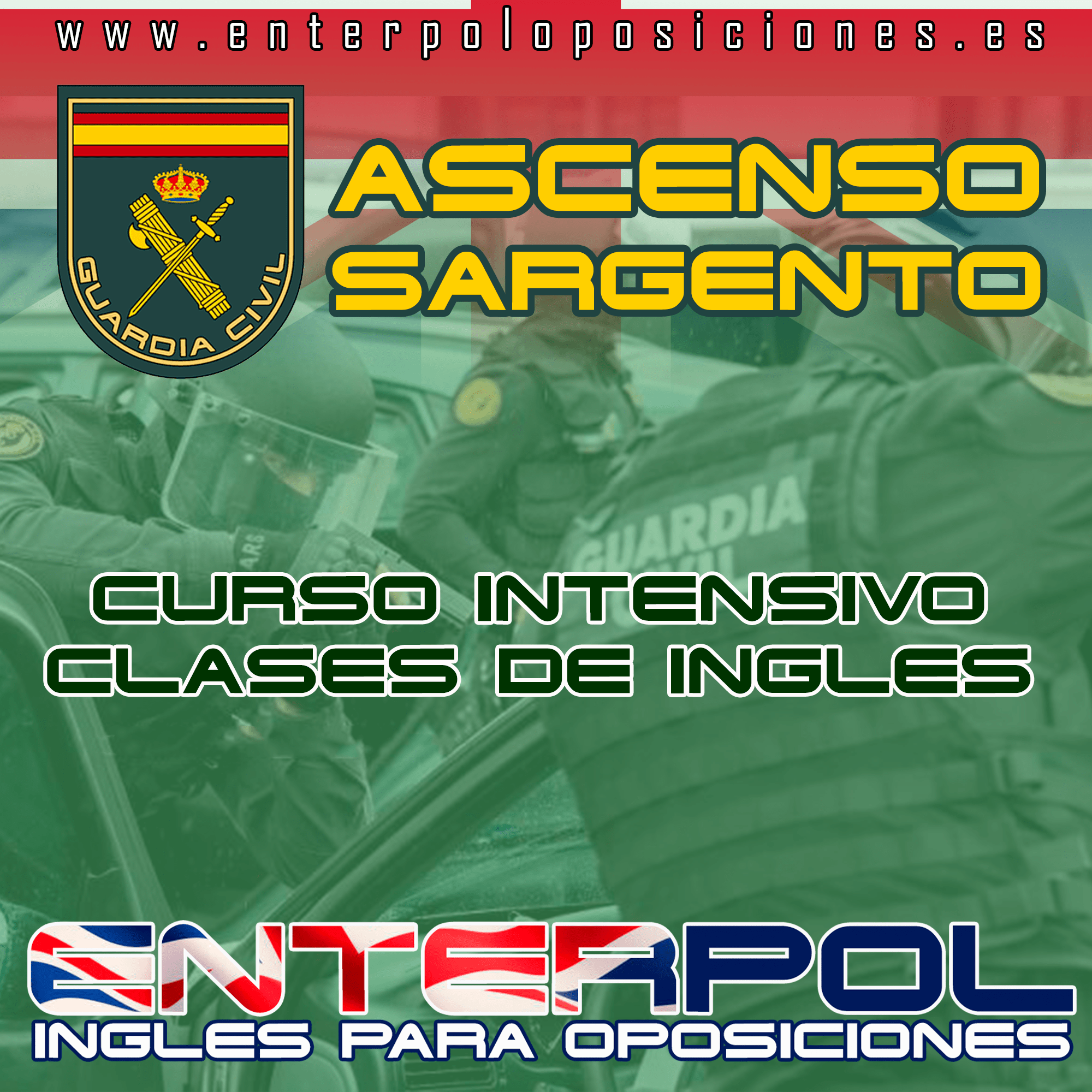 Curso INTENSIVO para la incorporación a la escala de Suboficiales de la Guardia Civil