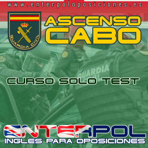 Curso SOLO TEST para el ascenso a Cabo de la Guardia Civil