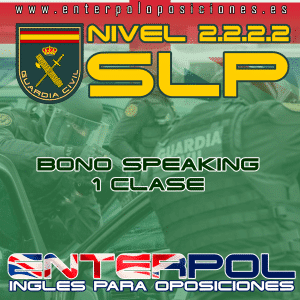 Bono SPEAKING 1 clase para SLP 2.2.2.2.