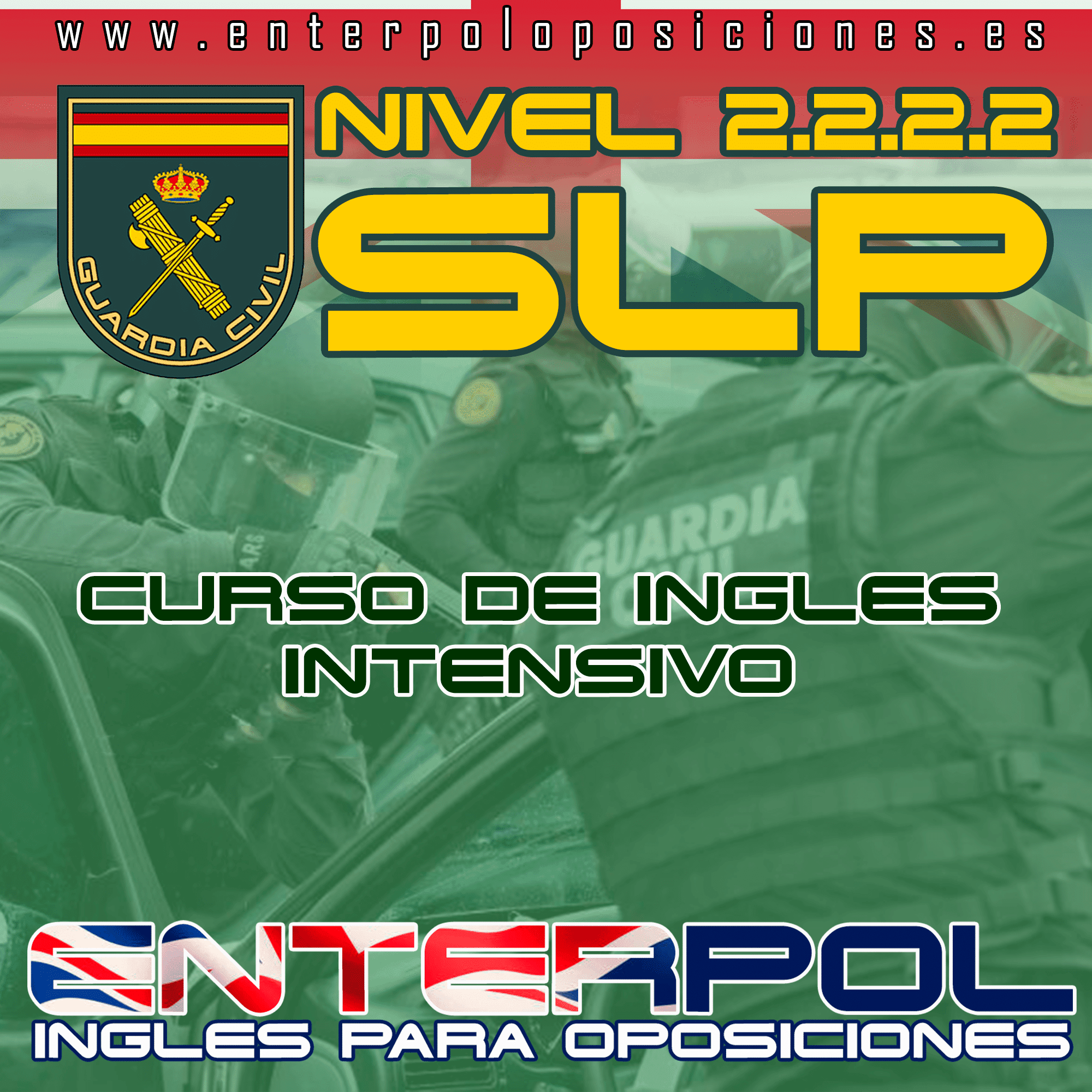 Curso INTENSIVO para la preparación de los niveles de inglés baremables SLP (Standardization Language Procedure) de la OTAN